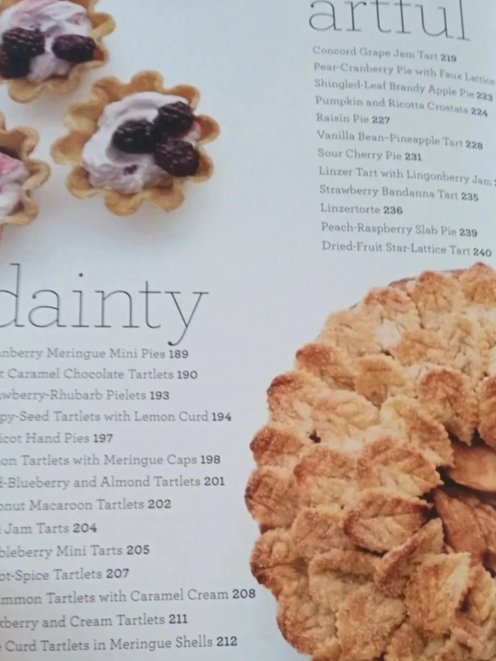 COOKBOOK: Martha Stewart Pies & Tarts